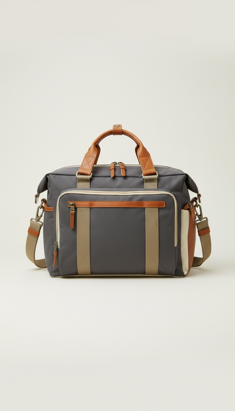 Soft-shell weekender with modular inserts