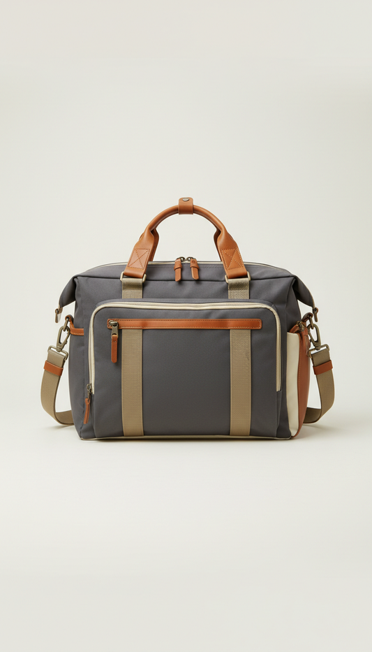 Soft-shell weekender with modular inserts
