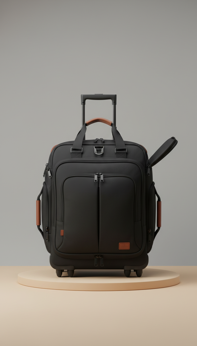 Graphite Black Modular Wheeled Carry-On