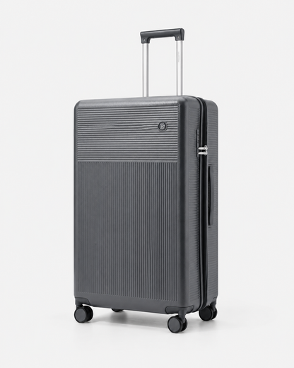 Voyalune 28-inch charcoal grey large check-in spinner suitcase